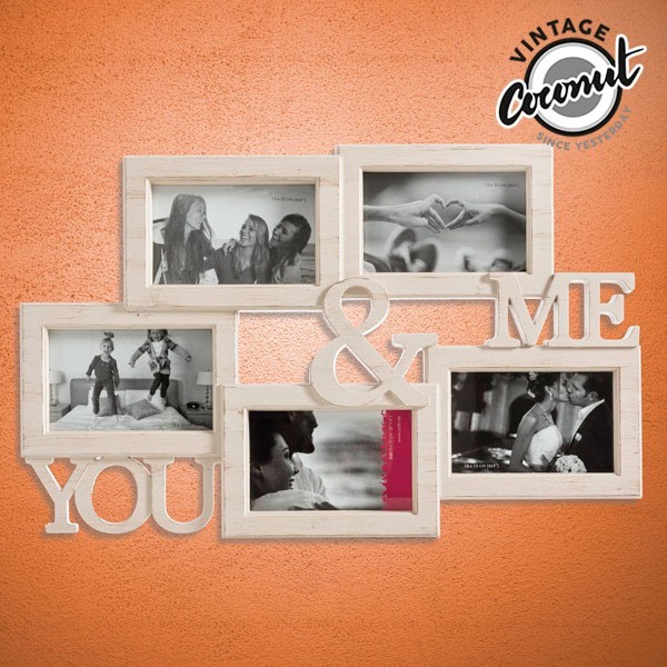 Portafotos You &amp; Me Vintage Coconut (5 fotos), apenas 13.36 EUR. Frete GRÁTIS 24/48H. ¡Compra o JA!