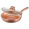 PANELA DE COBRE 24 CM FRITADEIRA DE COBRE PANELA DE COBRE 24 CM FRITADEIRA DE COBRE