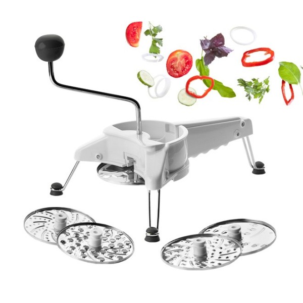 SPIN PLUS - GRADE E CORTADOR DE COZINHA MANUAL, apenas 19.90 EUR. Frete GRÁTIS 24/48H. ¡Compra o JA!