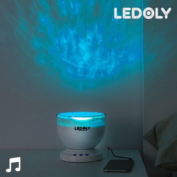 Projetor LED com alto-falante Ledoly, apenas 48.76 EUR. Frete GRÁTIS 24/48H. ¡Compra o JA!