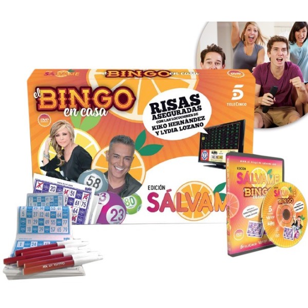 BINGO SALVAME - BINGO OFICIAL DO PROGRAMA, apenas 29.90 EUR. Frete GRÁTIS 24/48H. ¡Compra o JA!