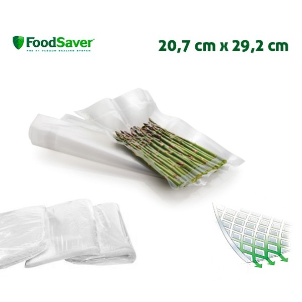 Pacote de 48 Sacos Selantes a Vácuo FoodSaver (20,7 x 29,2 cm), apenas 14.00 EUR. Frete GRÁTIS 24/48H. ¡Compra o JA!