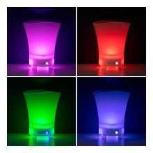 BANDEJA MULTICOLOR LED COM ALTO-FALANTE RECARREGÁVEL, apenas 59.90 EUR