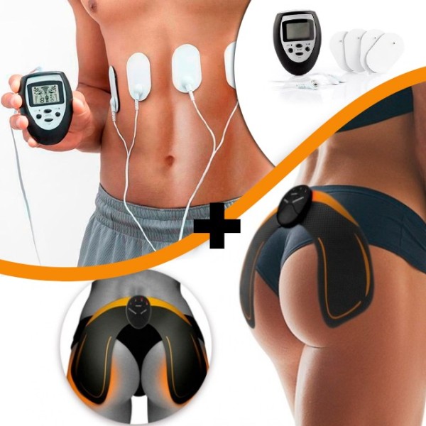 Pack  Gym Energy Duo + ELECTROESTIMULADOR DE GLUTEOS, apenas 29.90 EUR. Frete GRÁTIS 24/48H. ¡Compra o JA!