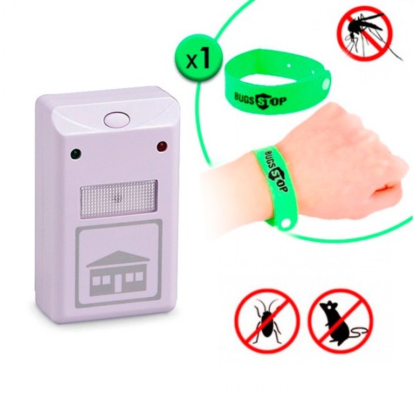 PEST CONTROL PARA CONTROLE DE PESTES + PULSEIRA ANTI-INSETO, apenas 29.90 EUR. Frete GRÁTIS 24/48H. ¡Compra o JA!