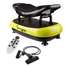 WONDER FIT - PLATAFORMA VIBRATÓRIA COM ASSENTO PROFISSIONAL