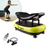 WONDER FIT - PLATAFORMA VIBRATÓRIA COM ASSENTO PROFISSIONAL