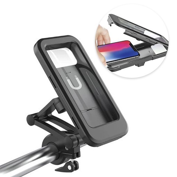 ? SUPORTE UNIVERSAL PARA SMARTPHONE IMPERMEÁVEL