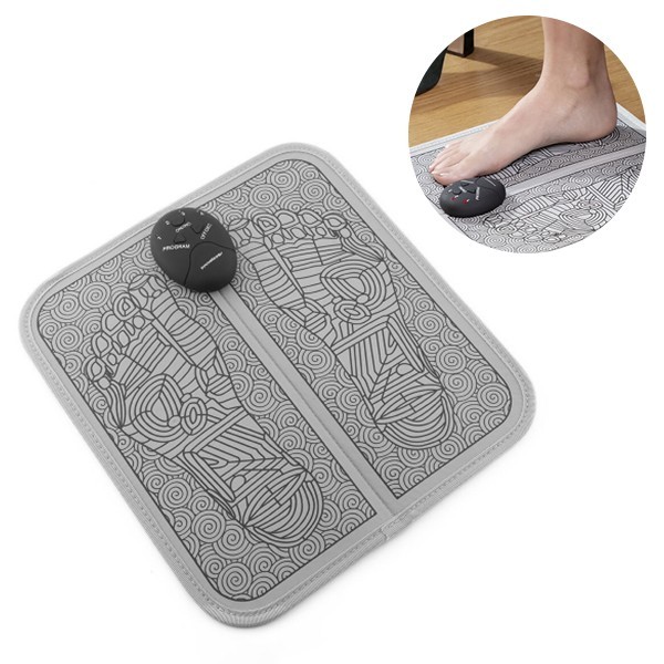 ? ELETROESTIMULADOR DE PÉS E PERNAS - EMS FOOT MASSAGER