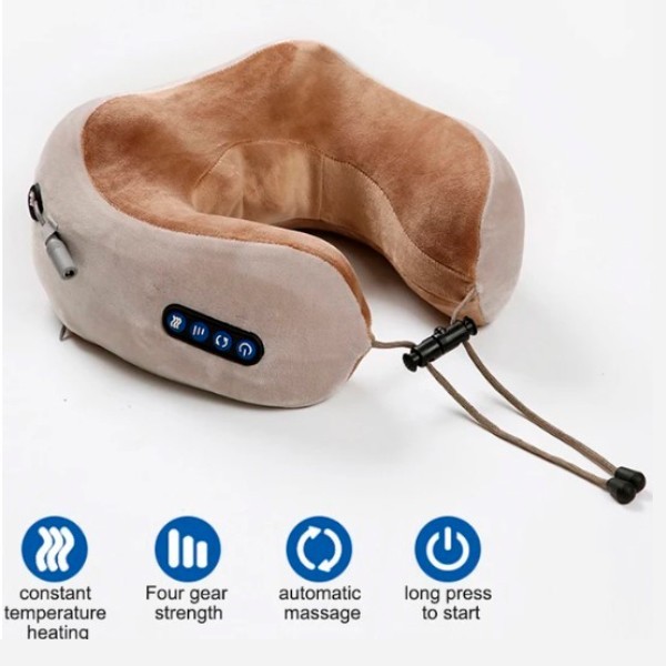 Massageador elétrico portátil de couro para homens