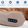 Massageador elétrico portátil de couro para homens