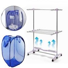 PACK RACK ELÉTRICO DE ROUPAS COM CESTA PARA DOBRAR LINHO, apenas 89.90 EUR. Frete GRÁTIS 24/48H. ¡Compra o JA!