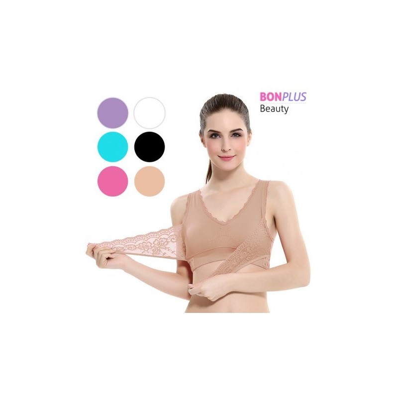 PACK 3 SUTIÃS BONPLUS BRA SOFT TOUCH COMFORT