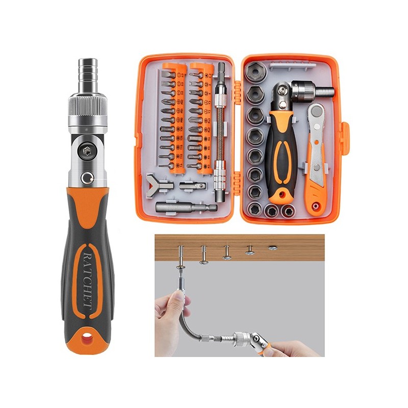 Kit De Ferramentas Torx De 5 A 14Mm 38 Peças, apenas 29.90 EUR. Frete GRÁTIS 24/48H. ¡Compra o JA!