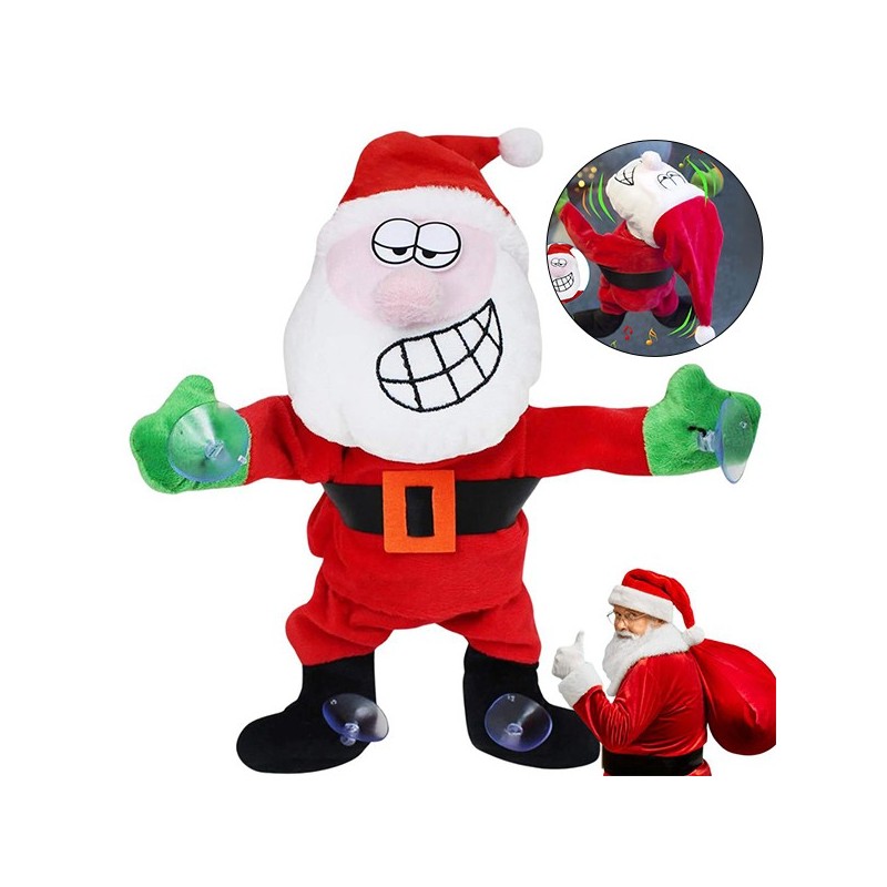 Papai Noel Com Ventosa Com Música E Movimento 30 Cm, apenas 19.90 EUR. Frete GRÁTIS 24/48H. ¡Compra o JA!