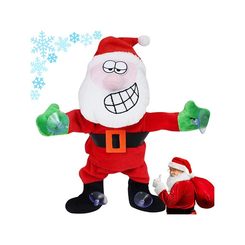 Papai Noel Com Ventosa Com Música E Movimento 30 Cm, apenas 19.90 EUR. Frete GRÁTIS 24/48H. ¡Compra o JA!