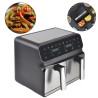 ? AIR FRYER COM GAVETA DUPLA 8 LITROS