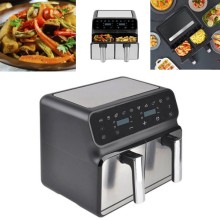 ? AIR FRYER COM GAVETA DUPLA 8 LITROS