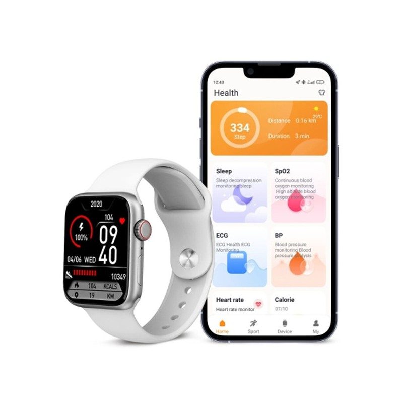 RELOJ INTELIGENTE SMARTWATCH, apenas 44.90 EUR. Frete GRÁTIS 24/48H. ¡Compra o JA!