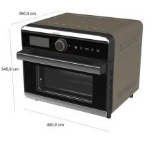 FRITADEIRA A AR 1550 W 18 LITROS, apenas 209.90 EUR. Frete GRÁTIS 24/4