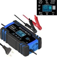 CARREGADOR AUTOMÁTICO DE 12V E 24V PARA CARRO COM FUNÇÃO DE REPARAÇÃO DE BATERIA, apenas 39.90 EUR. Frete GRÁTIS 24/48H. ¡Compra