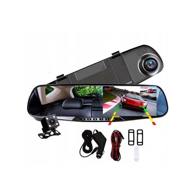 Câmera Retrovisor Dash Cam 1080P Frontal E Traseira, apenas 29.90 EUR. Frete GRÁTIS 24/48H. ¡Compra o JA!