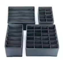 Pack 4 Organizadores De Tela Para Cajones, apenas 14.90 EUR. Frete GRÁTIS 24/48H. ¡Compra o JA!