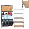 Estante De Armazenamento Grande E Resistente 220X100X45 Cm, apenas 79.90 EUR. Frete GRÁTIS 24/48H. ¡Compra o JA! Estante De Armazenamento Grande E Resistente 220X100X45 Cm, apenas 79.90 EUR. Frete GRÁTIS 24/48H. ¡Compra o JA!