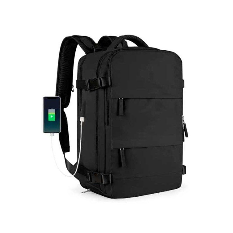 Mochila Cabina De Avião 40X20X25 Com Bolso Anti-Furto, Compartimento Para Sapatos E Repelente À Água, apenas 24.90 EUR. Frete GR