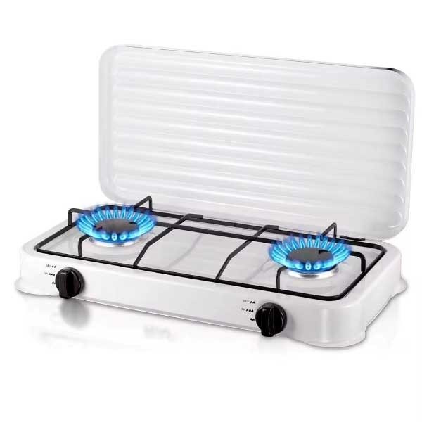 HORNILLO DE GAS DOBLE COM TAMPA BRANCA 4400 W 55 X 7 X 32 CM, apenas 54.90 EUR. Frete GRÁTIS 24/48H. ¡Compra o JA! HORNILLO DE GAS DOBLE COM TAMPA BRANCA 4400 W 55 X 7 X 32 CM, apenas 54.90 EUR. Frete GRÁTIS 24/48H. ¡Compra o JA!