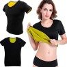 CAMISETA FITNESS DE NEOPRENO DE MARGA CORTA EFECTO SAUNA CAMISETA FITNESS DE NEOPRENO DE MARGA CORTA EFECTO SAUNA