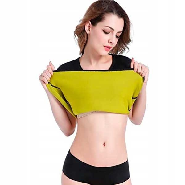 CAMISETA FITNESS DE NEOPRENO DE MARGA CORTA EFECTO SAUNA CAMISETA FITNESS DE NEOPRENO DE MARGA CORTA EFECTO SAUNA