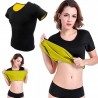 CAMISETA FITNESS DE NEOPRENO DE MARGA CORTA EFECTO SAUNA CAMISETA FITNESS DE NEOPRENO DE MARGA CORTA EFECTO SAUNA
