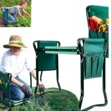 BANQUETA DE JARDIM FOLDÁVEL 3 EM 1 COM COMPARTIMENTOS PARA FERRAMENTAS, apenas 39.90 EUR. Frete GRÁTIS 24/48H. ¡Compra o JA!