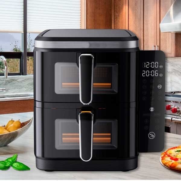FREIDORA DE AR DUPLA 11 L COM PAINEL LATERAL E 2800W, apenas 139.90 EUR. Frete GRÁTIS 24/48H. ¡Compra o JA! FREIDORA DE AR DUPLA 11 L COM PAINEL LATERAL E 2800W, apenas 139.90 EUR. Frete GRÁTIS 24/48H. ¡Compra o JA!