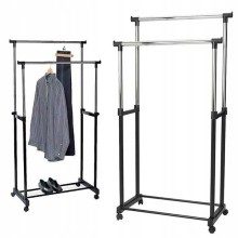 CABIDE COM RODAS DUPLO AJUSTÁVEL COM SAPATEIRA, apenas 24.90 EUR. Frete GRÁTIS 24/48H. ¡Compra o JA!