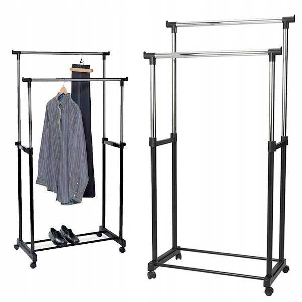 CABIDE COM RODAS DUPLO AJUSTÁVEL COM SAPATEIRA, apenas 24.90 EUR. Frete GRÁTIS 24/48H. ¡Compra o JA!