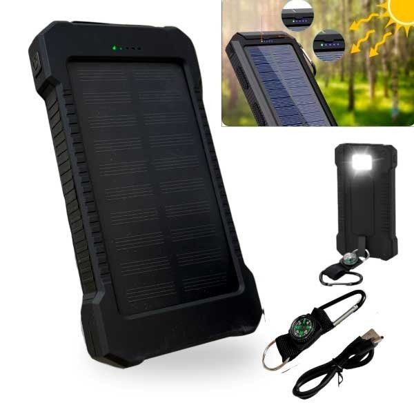 BANCO DE ENERGIA SOLAR COM BÚSSOLA E LANterna, apenas 34.90 EUR. Frete GRÁTIS 24/48H. ¡Compra o JA!