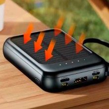 Banco De Energía Solar 4 Em 1 De 10 000 Mah, apenas 29.90 EUR. Frete GRÁTIS 24/48H. ¡Compra o JA!