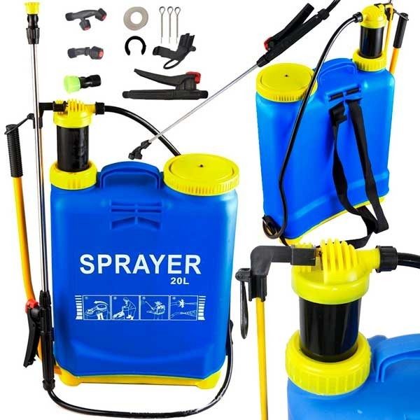 Pulverizador A Pressão Com Mochila E Mangueira Flexível 20 L Com Mochila E Mangueira Flexível 20 L, apenas 39.90 EUR. Frete GRÁT