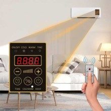 AR CONDICIONADO COMBINADO COM AQUECEDOR DE PAREDE COM CONTROLE REMOTO, apenas 69.90 EUR. Frete GRÁTIS 24/48H. ¡Compra o JA!
