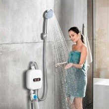 SISTEMA DE DUCHA COM AQUECEDOR DE ÁGUA INSTANTÂNEO