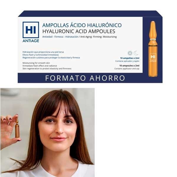 AMPOLAS TRIPLE EFECTO FLASH COM ÁCIDO HIALURÔNICO 10 UND X 2ML, apenas 14.90 EUR. Frete GRÁTIS 24/48H. ¡Compra o JA!