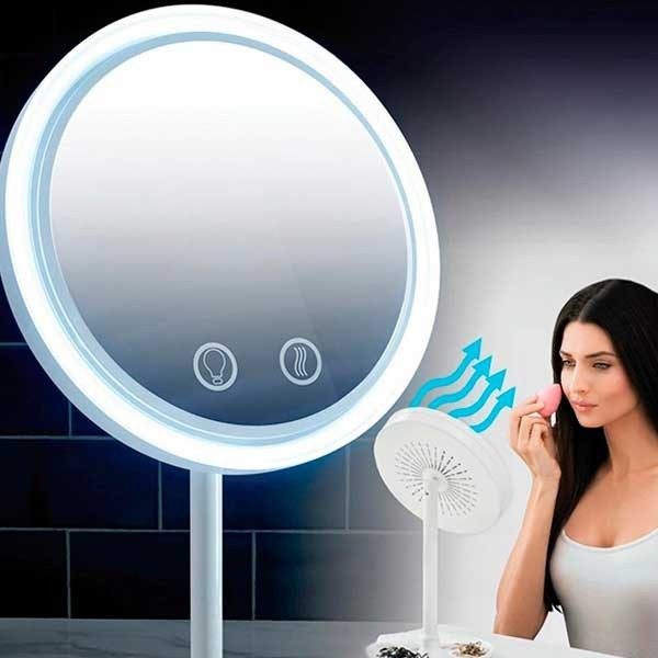 ESPELHO DE MAQUIAGEM COM VENTILADOR E LUZ LED, apenas 24.90 EUR. Frete GRÁTIS 24/48H. ¡Compra o JA! ESPELHO DE MAQUIAGEM COM VENTILADOR E LUZ LED, apenas 24.90 EUR. Frete GRÁTIS 24/48H. ¡Compra o JA!