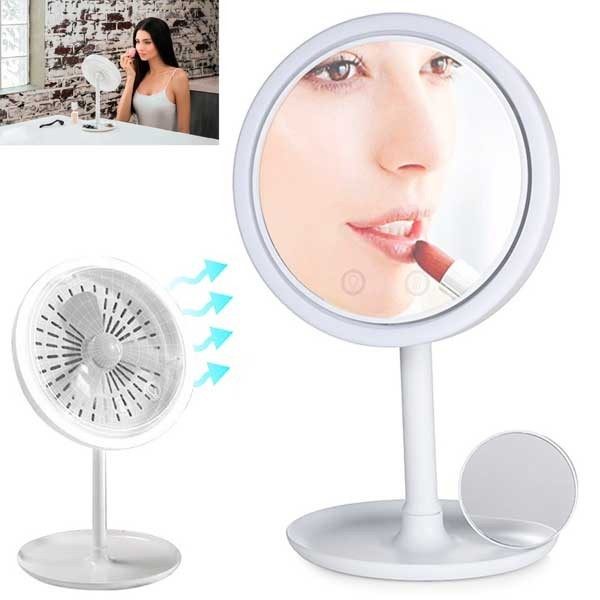 ESPELHO DE MAQUIAGEM COM VENTILADOR E LUZ LED, apenas 24.90 EUR. Frete GRÁTIS 24/48H. ¡Compra o JA! ESPELHO DE MAQUIAGEM COM VENTILADOR E LUZ LED, apenas 24.90 EUR. Frete GRÁTIS 24/48H. ¡Compra o JA!