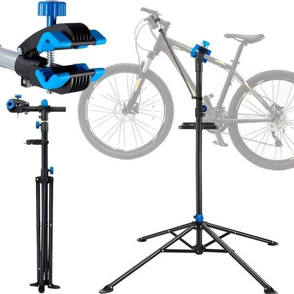 SUPORTE PARA BICICLETA COM MANIVELA REGULÁVEL E PRATELEIRA, apenas 44.90 EUR. Frete GRÁTIS 24/48H. ¡Compra o JA!