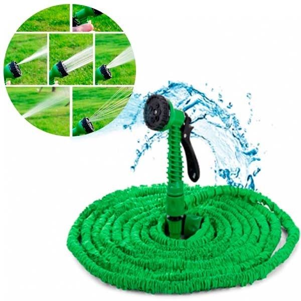 MANGUEIRA EXTENSÍVEL 45M COM TORNEIRA MULTI-JATO EXPANSÍVEL