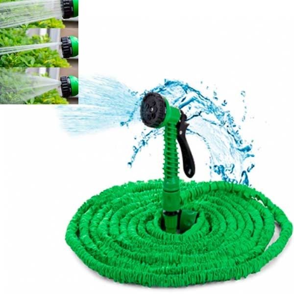 MANGUEIRA EXTENSÍVEL 45M COM TORNEIRA MULTI-JATO EXPANSÍVEL