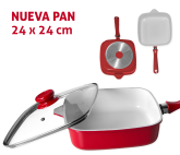 Sartén Cerámica Nueva Pan 24 x 24 cm