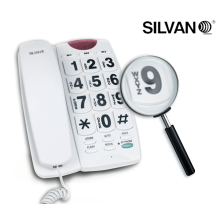 TELEFONE FIXO GRANDE CHAVES SILVANO, apenas 29.90 EUR. Frete GRÁTIS 24/48H. ¡Compra o JA!